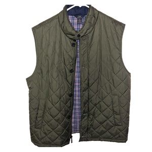 Brooks Brothers quilted vest